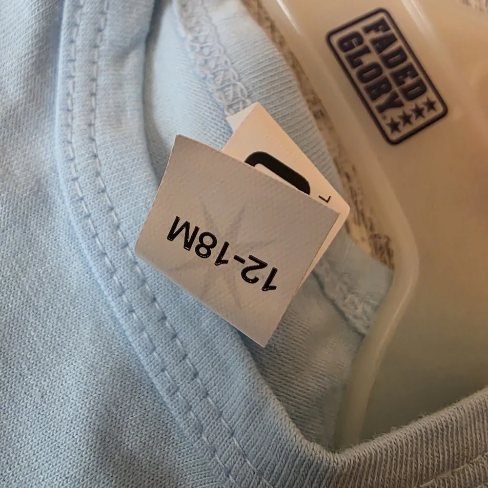 Faded Glory Pirate Patrol Light Blue Bodysuit